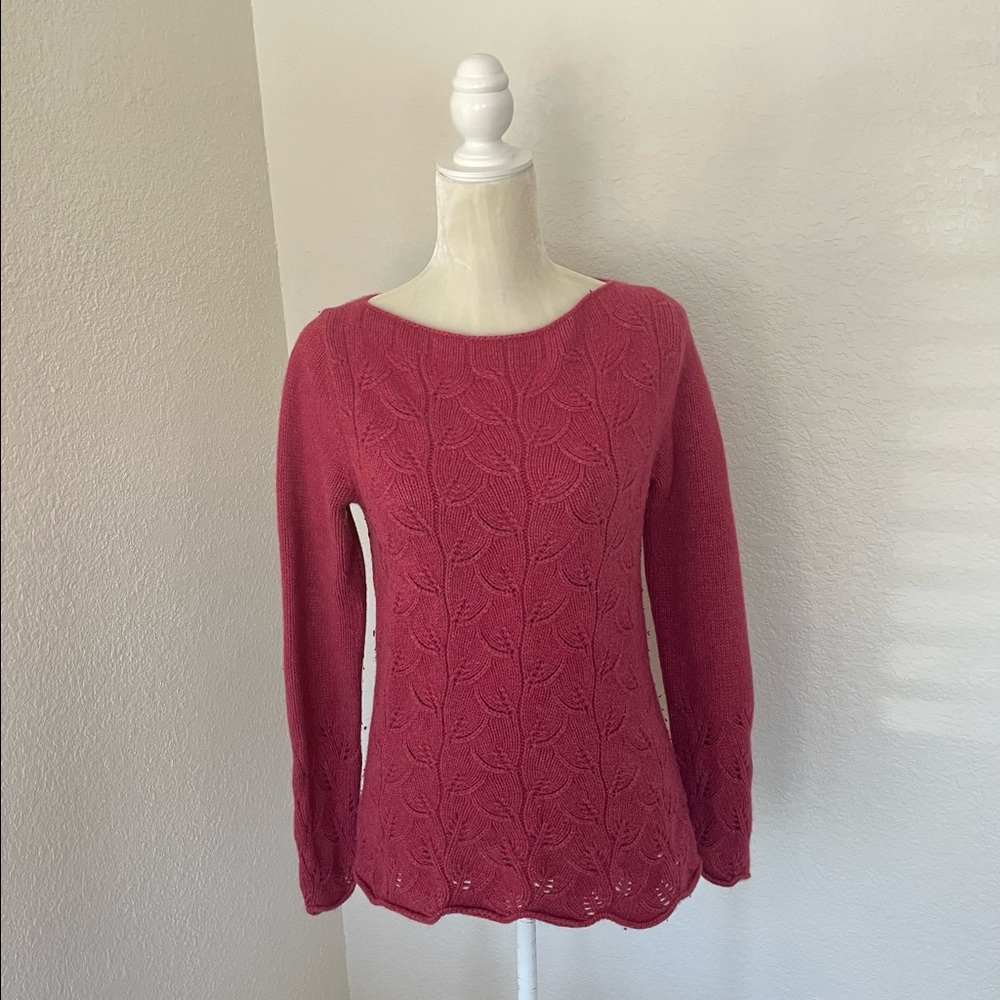 Ann Taylor Berry Sweater